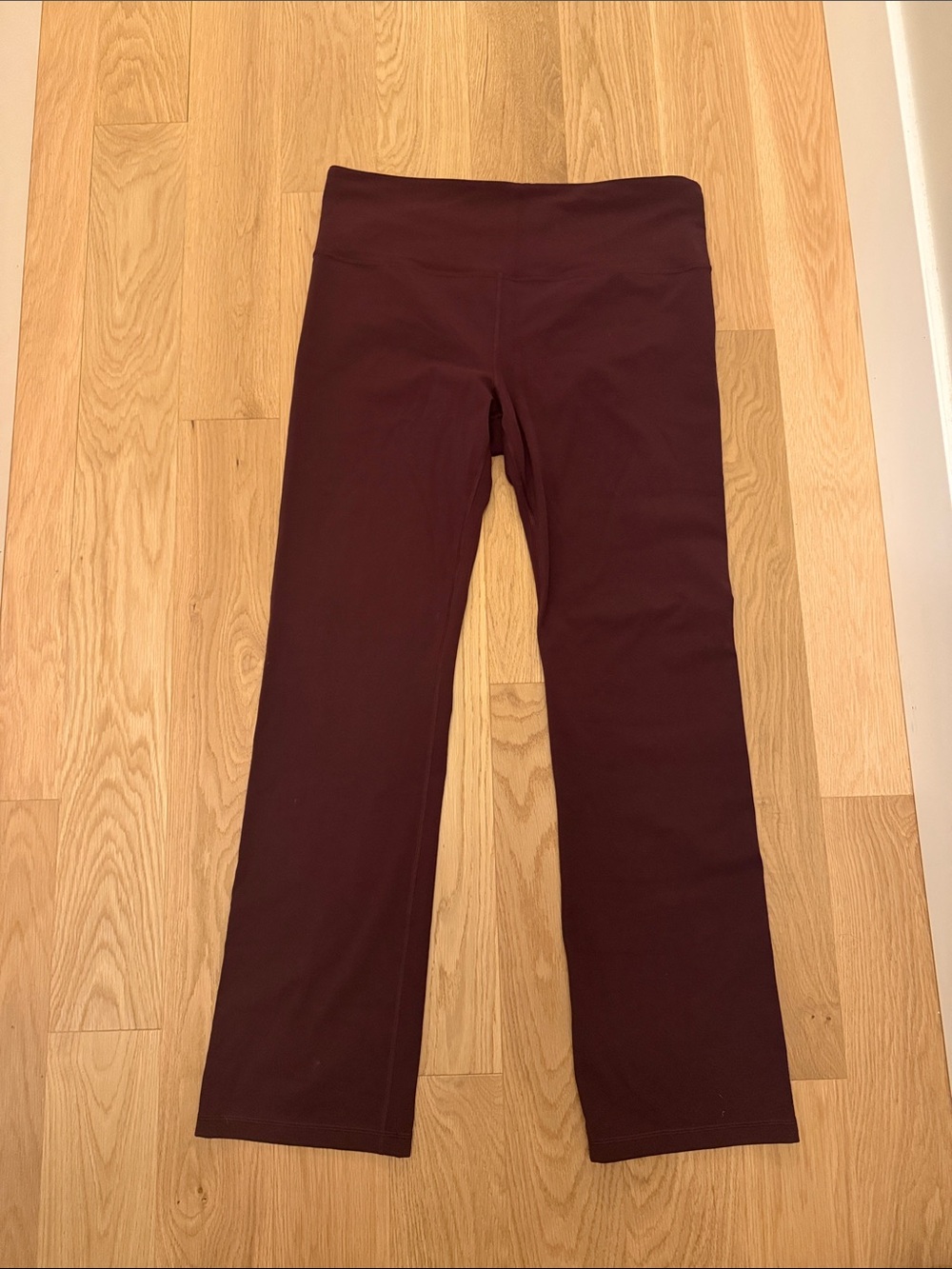 Athleta Maroon High-Rise Pull-On Leggings
